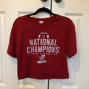 Cropped Alabama T-Shirt